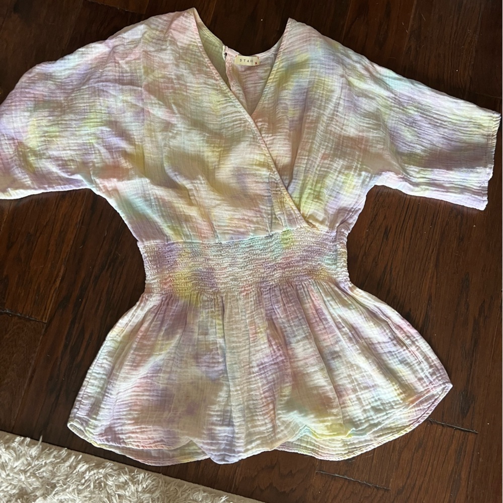 STARK X TIE DYE MINI DRESS